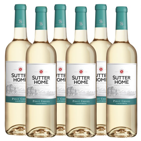Sutter Home Pinot Grigio (Case of 6 bottles)